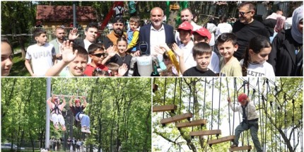 Karadeniz'in En Büyük Macera Parkı Canik'te Açıldı 